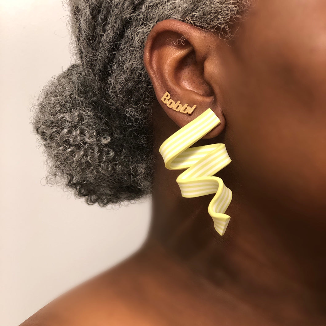 Angela Ribbon - Lemon Lime Midi