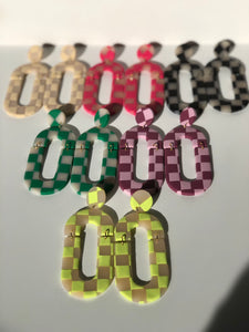 Renita-Cream Checkerboard