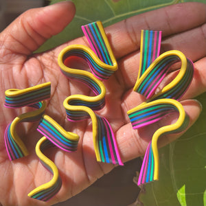 Multicolor Ribbons-Large